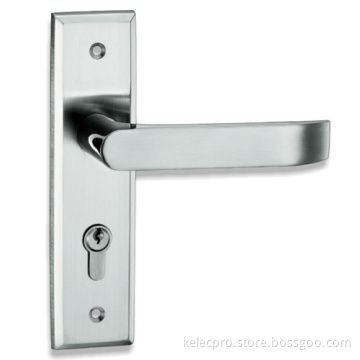 Stainless Steel Door Handle with Lock (KL-DH5801)